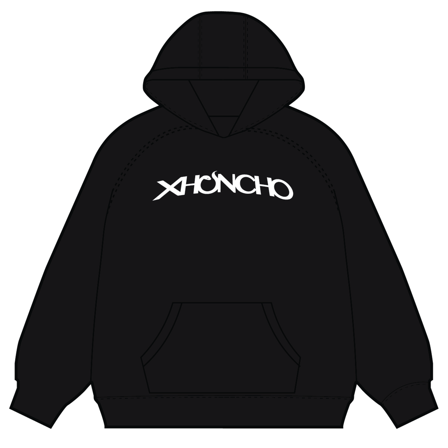 Midnight Black Hoodie